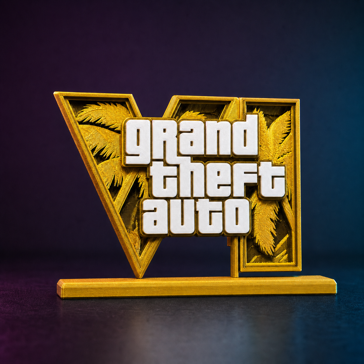 3D Gaming Logo – Gelb