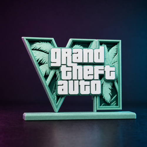 3D Gaming Logo – Mint